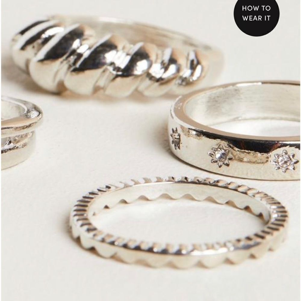 Torrid Celestial Pave Ring Set - Picture 6 of 6
